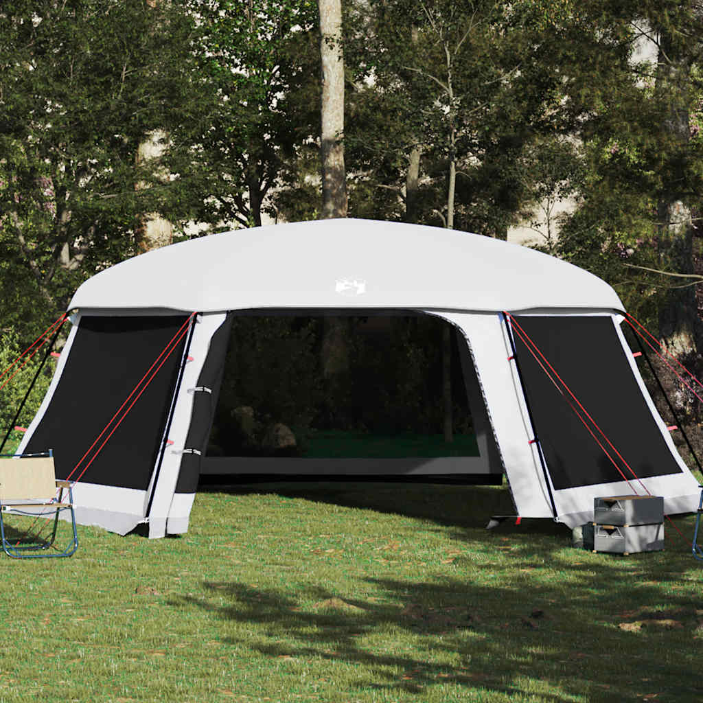vidaXL Carpa para piscina con desmontables y paredes azul 670x590 cm - Image 4