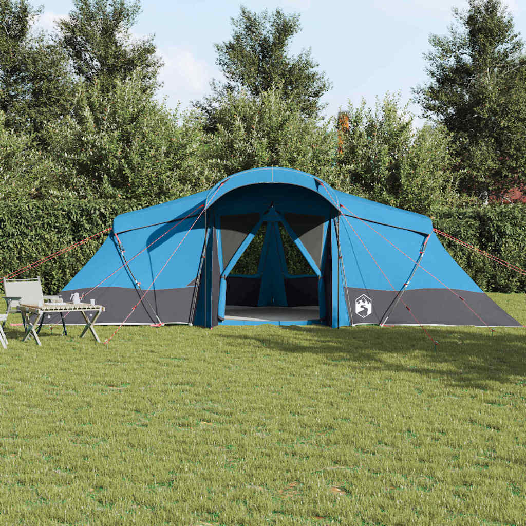 vidaXL Carpas con techo Azul 721 x 335 x 212 cm Poliéster - Image 4