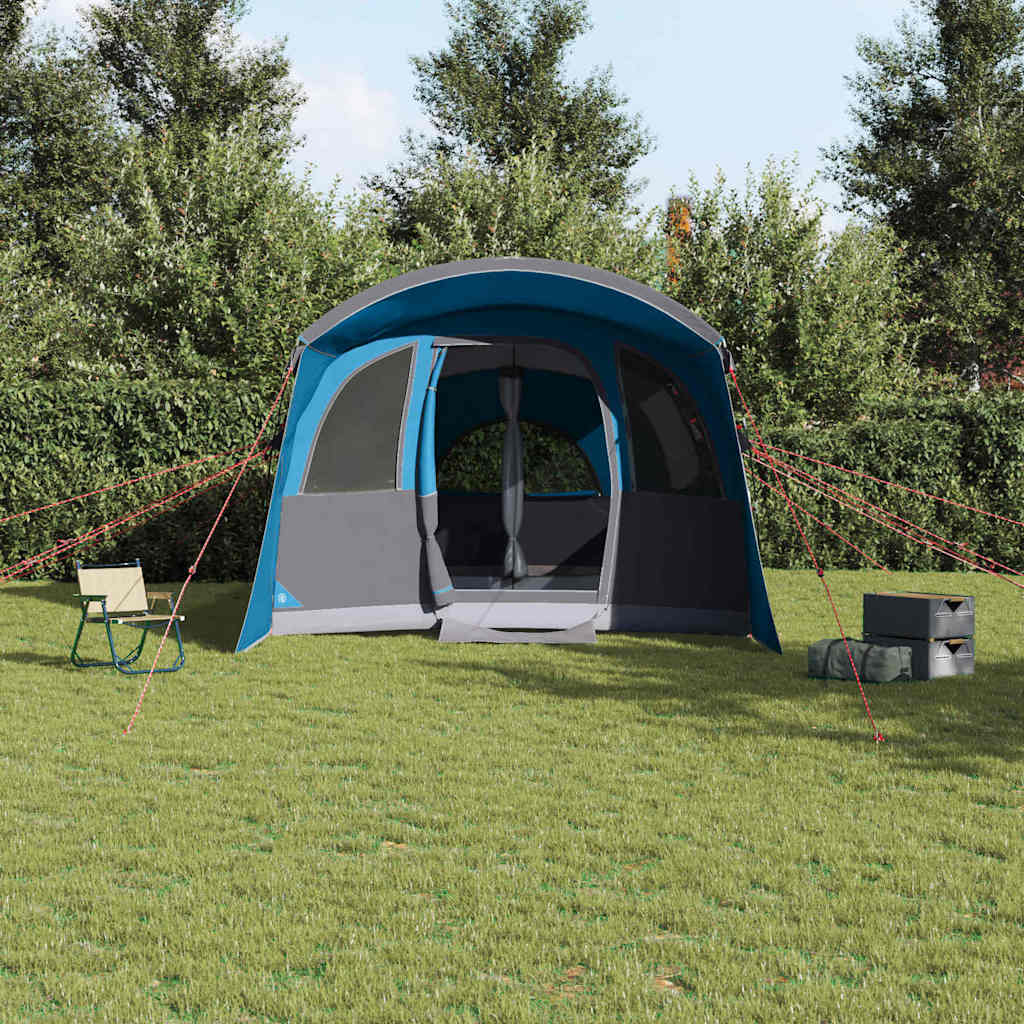 vidaXL Carpas con techo Azul 576 x 325 x 213 cm Poliéster - Image 4