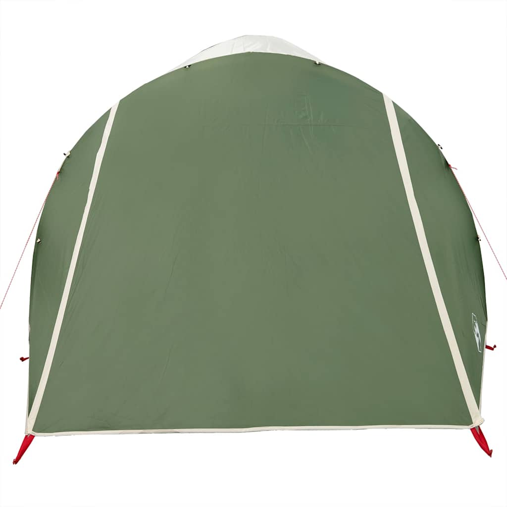 vidaXL Tienda de campaña familiar túnel 6 personas impermeable verde - Image 6
