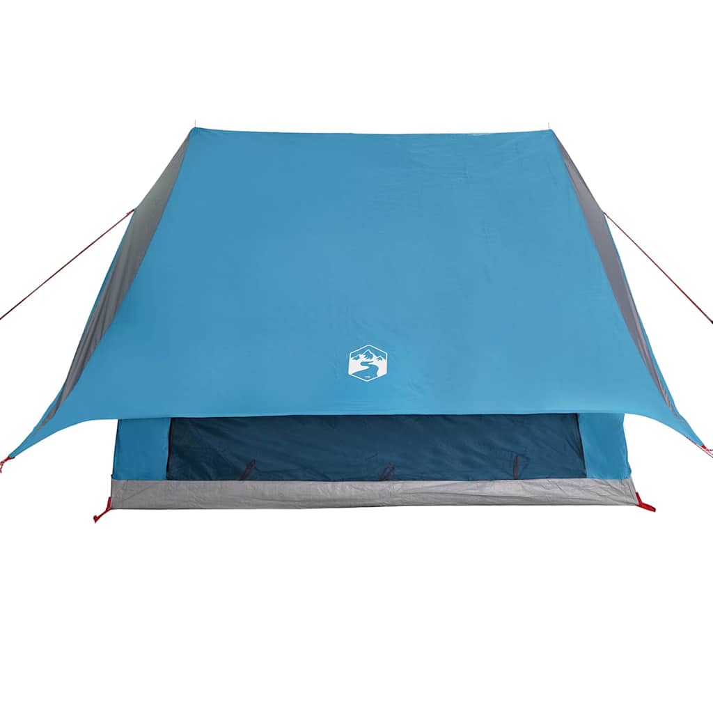 vidaXL Carpas con techo Azul 256 x 266 x 185 cm Poliéster - Image 6