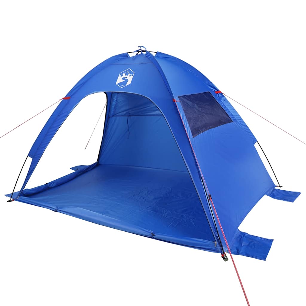 vidaXL Tienda de playa impermeable azul - Image 4
