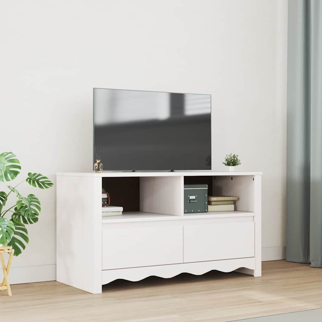 vidaXL Mueble para TV Drammen 99 x 43 x 55 cm Madera maciza de Pino
