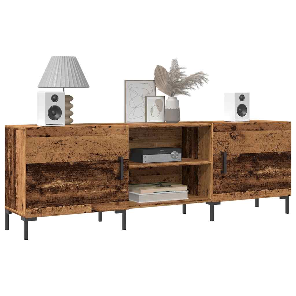 vidaXL Mueble de TV madera de ingeniería envejecida 150x30x50 cm