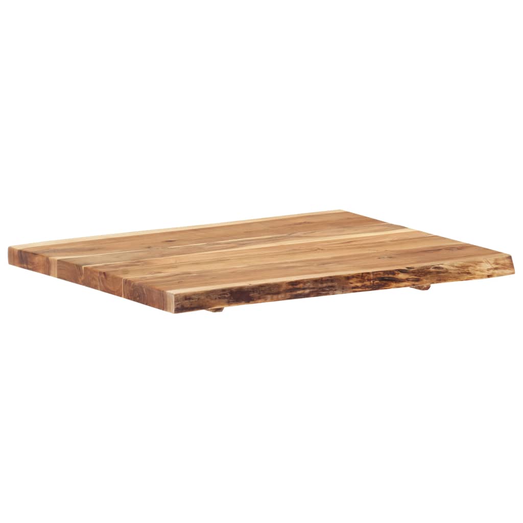 vidaXL Superficie de mesa de madera maciza de acacia 80x(50-60)x3,8 cm - Image 6
