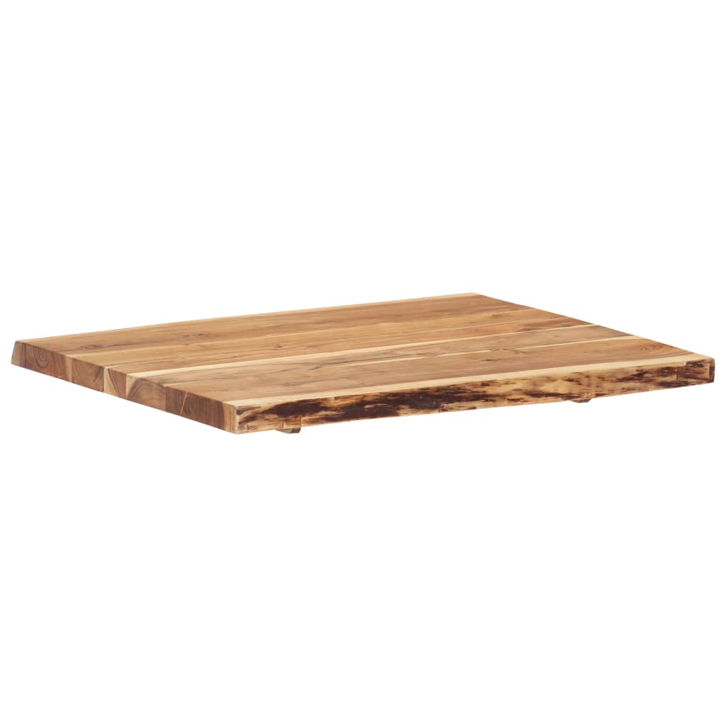 vidaXL Superficie de mesa de madera maciza de acacia 80x(50-60)x3,8 cm - Image 5