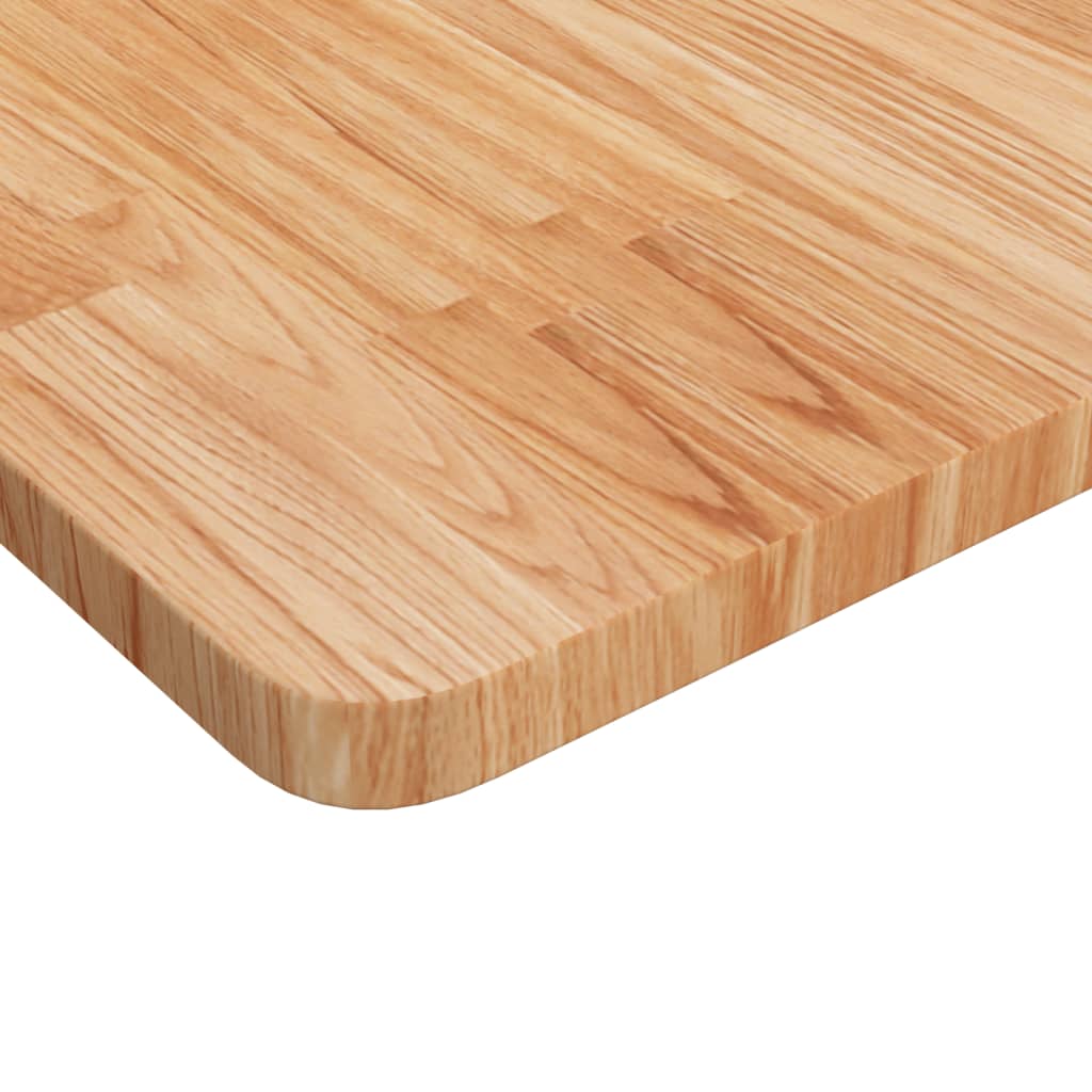 vidaXL Tablero de mesa cuadrada madera roble marrón claro 40x40x2,5 cm - Image 3