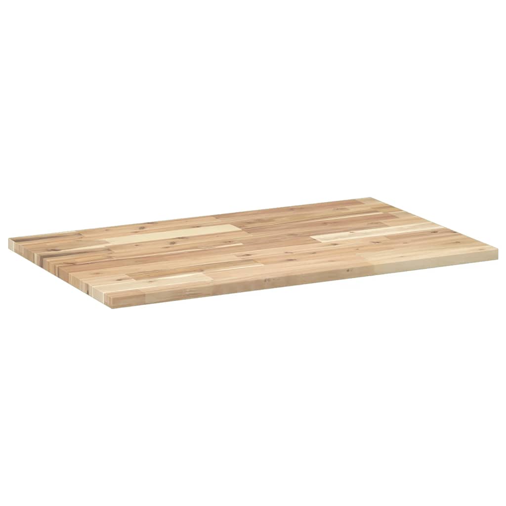 vidaXL Tablero de mesa rectangular madera maciza acacia 100x50x2 cm - Image 6