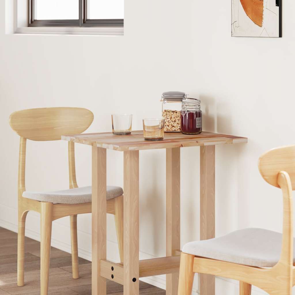 vidaXL Tablero de mesa rectangular madera maciza acacia 80x50x2 cm - Image 4