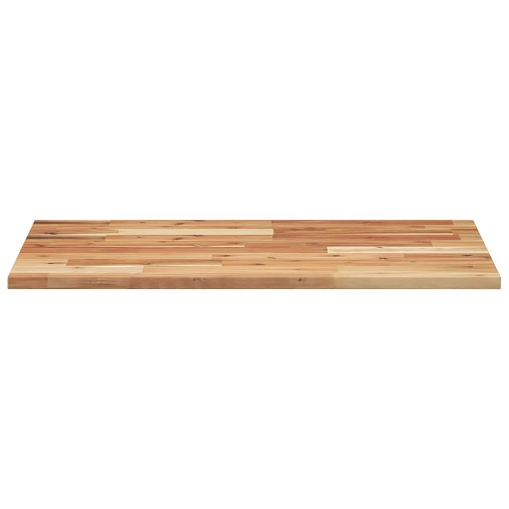 vidaXL Tablero de mesa rectangular madera maciza acacia 80x50x2 cm - Image 5