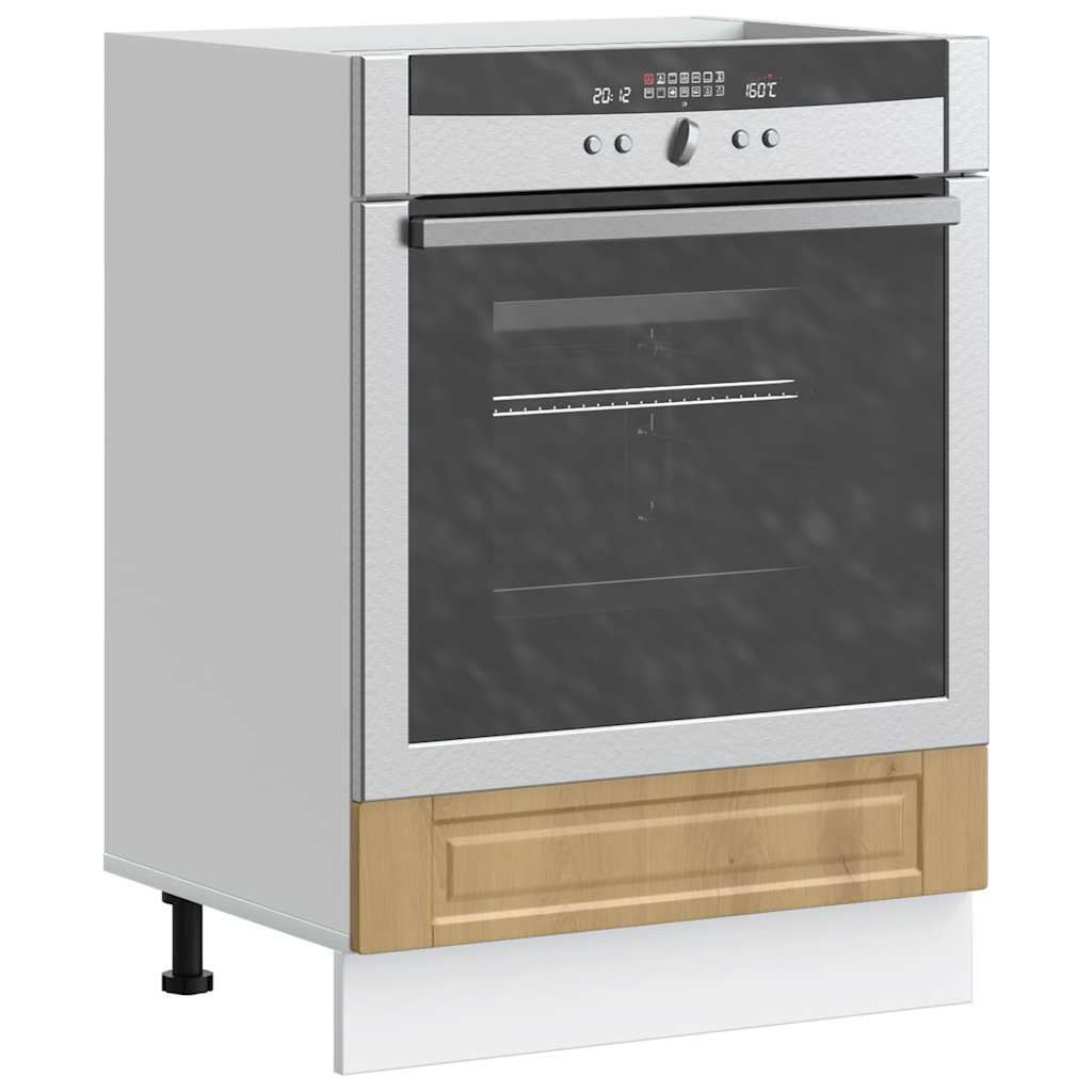 vidaXL Mueble de horno Porto roble artesanal madera reconstituida