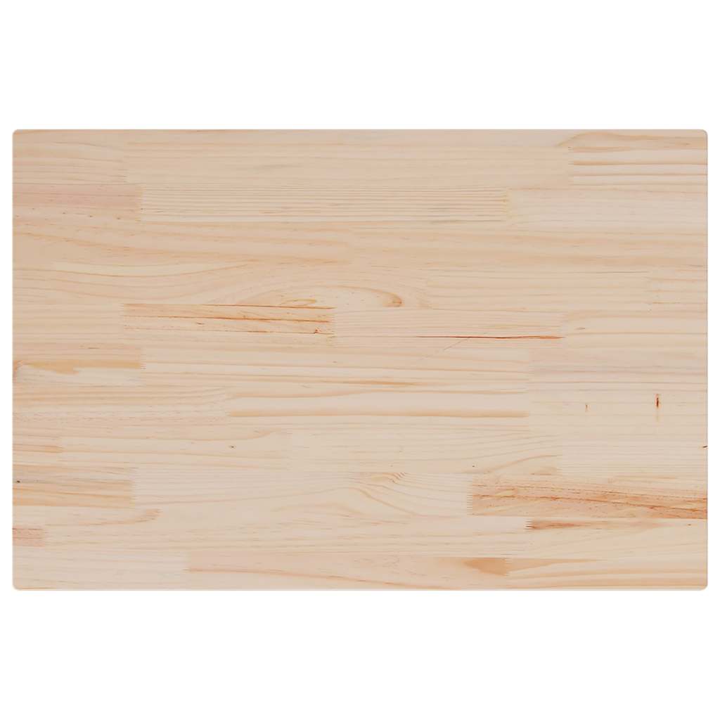 vidaXL Tablero de mesa rectangular 3 uds madera de pino 80x53x1,7 cm - Image 3