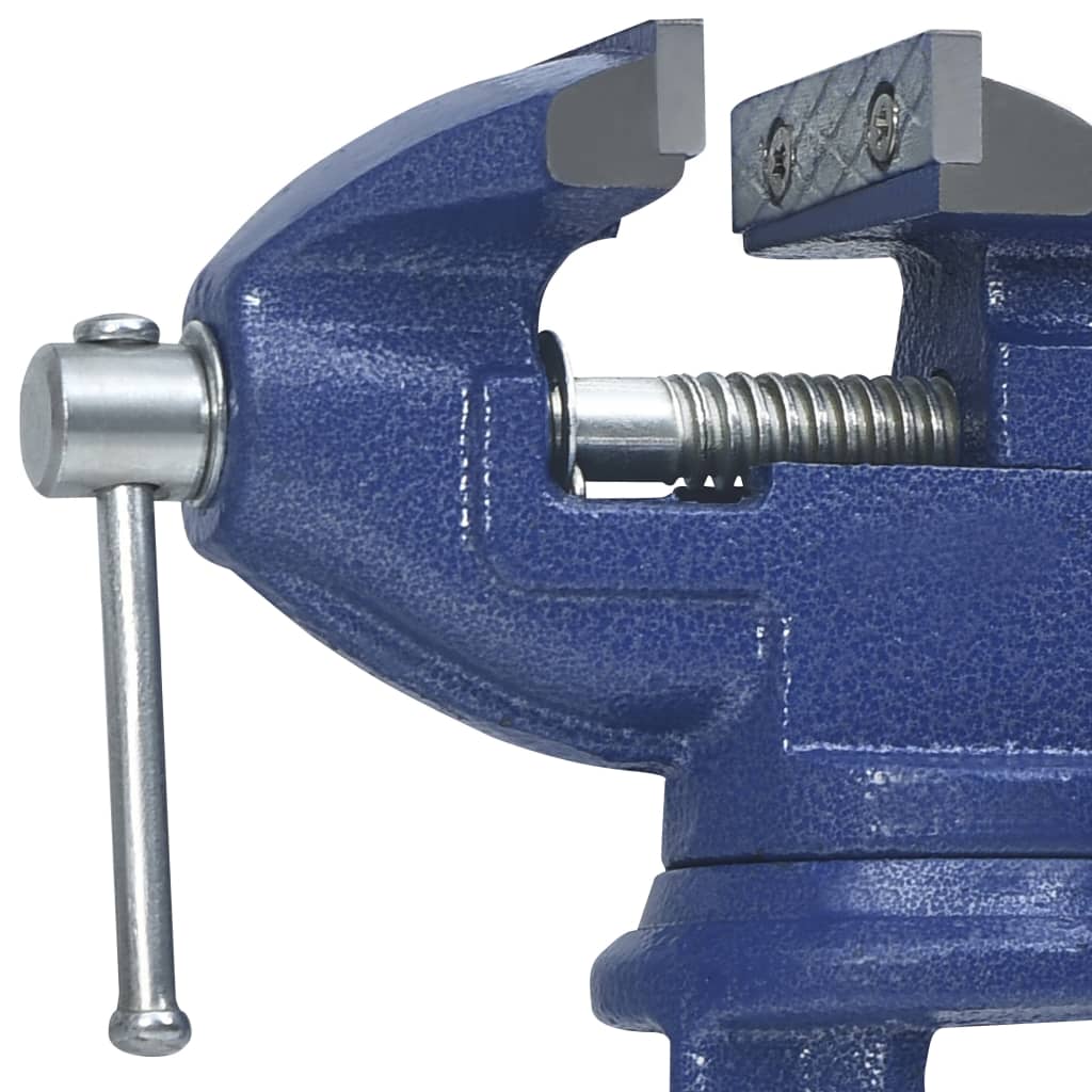 vidaXL Tornillo de banco de hierro fundido 60 mm - Image 4