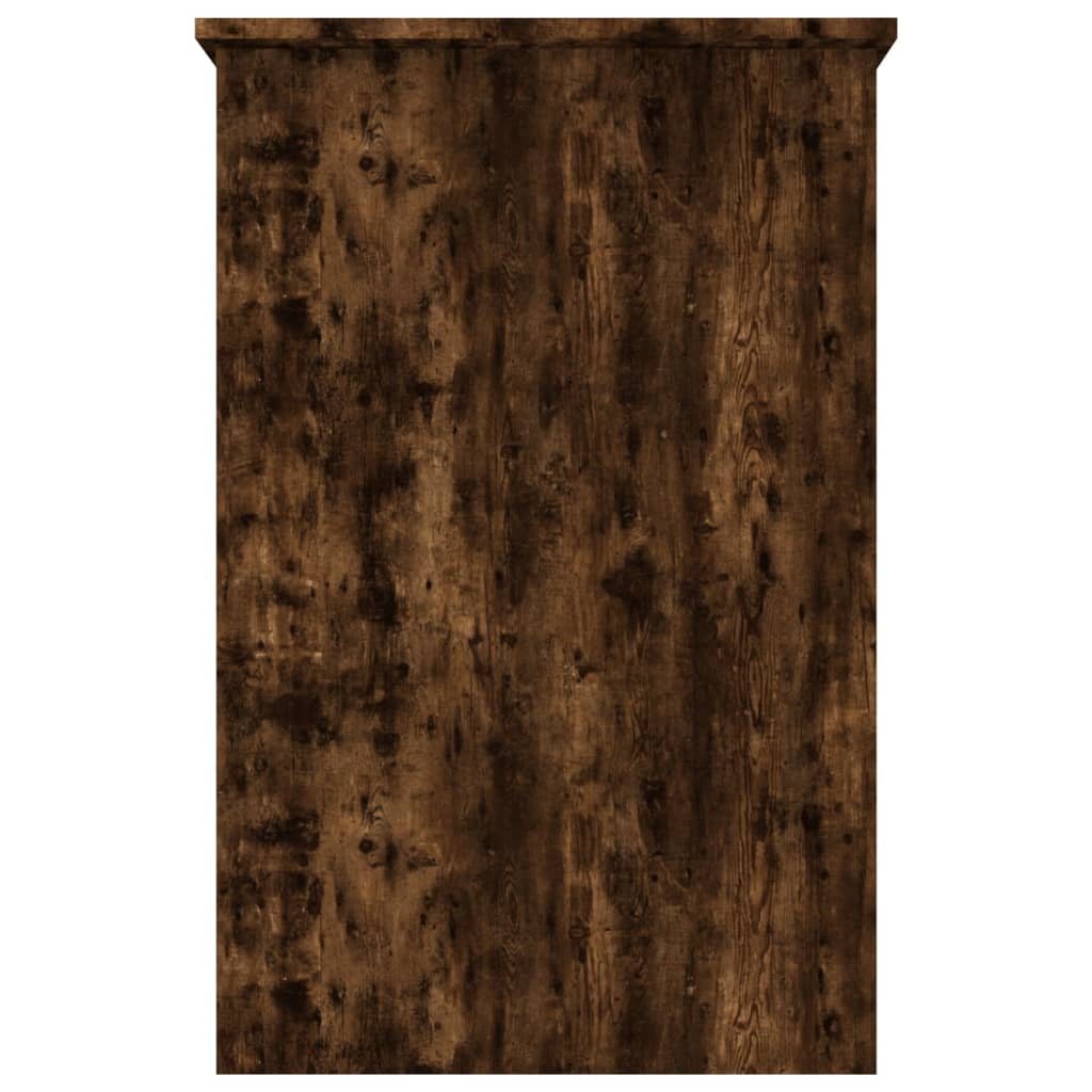 vidaXL Escritorio madera contrachapada roble ahumado 100x50x76 cm - Image 5