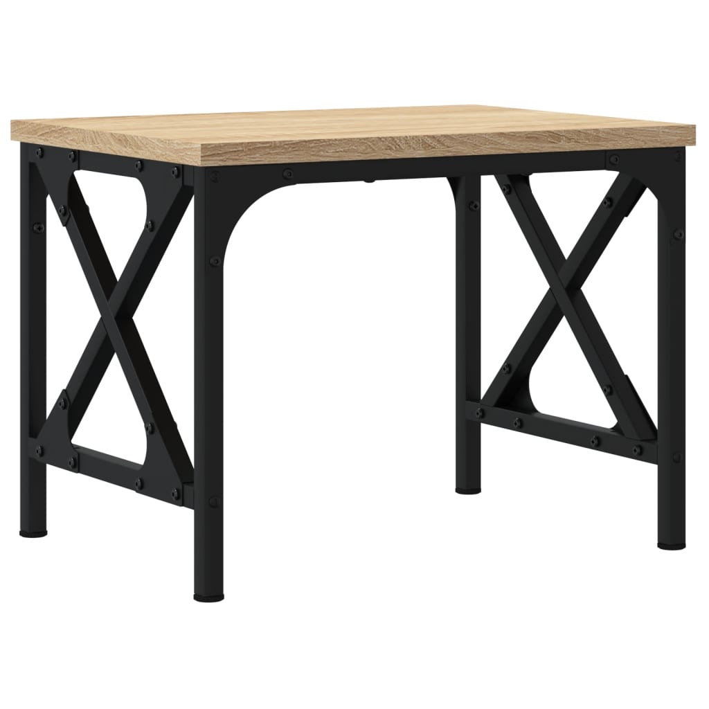 vidaXL Soporte de impresora madera ingeniería roble Sonoma 40x30x31 cm - Image 6