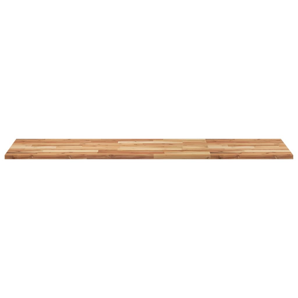vidaXL Tablero escritorio madera maciza acacia sin tratar 120x50x2 cm - Image 4
