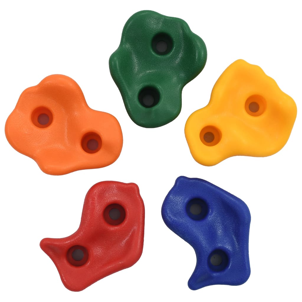 vidaXL Presas de escalada 40 piezas PE multicolor - Image 3
