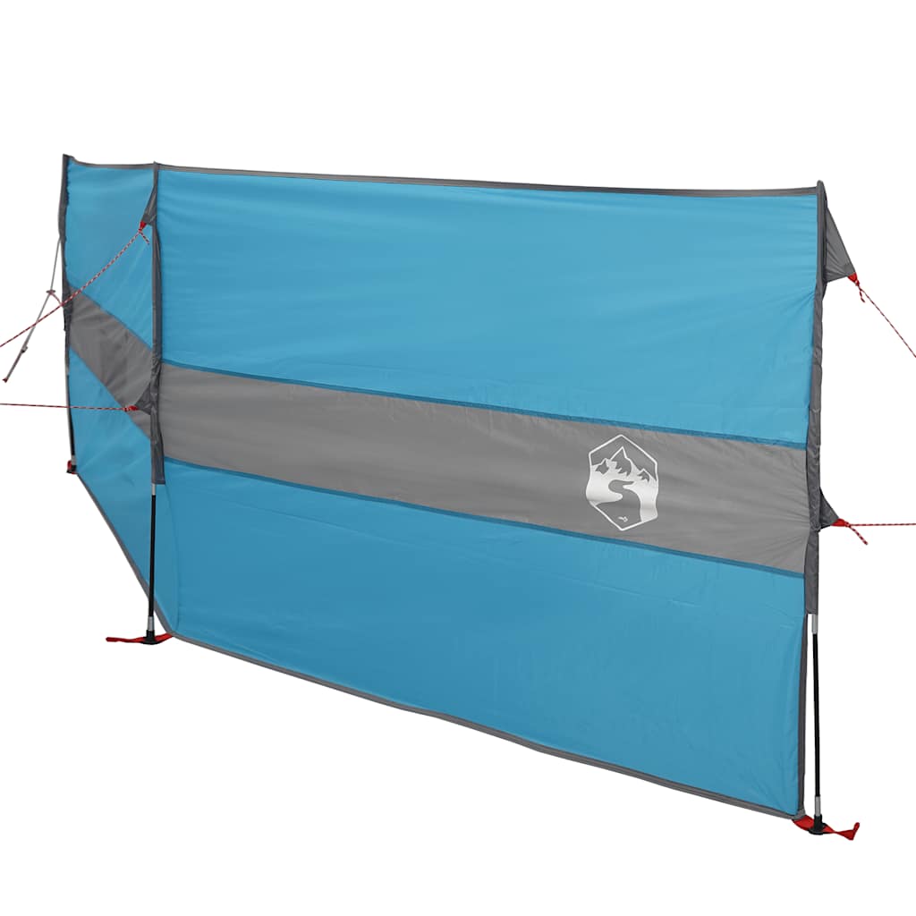 vidaXL Cortaviento de camping impermeable azul 344x120 cm - Image 5