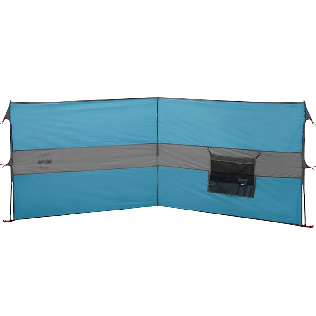 vidaXL Cortaviento de camping impermeable azul 344x120 cm - Image 6