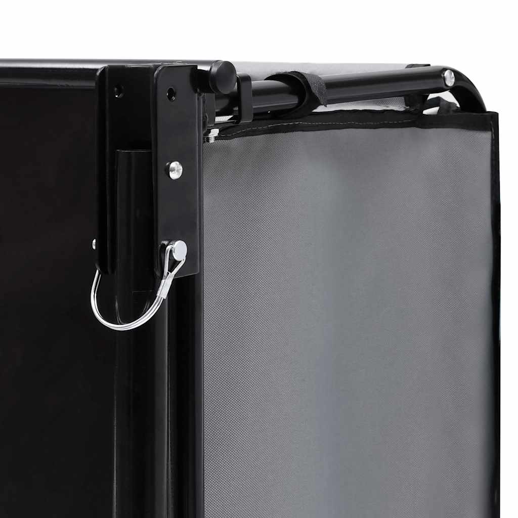 vidaXL Remolque para bicicletas gris y naranja 65 kg - Image 5