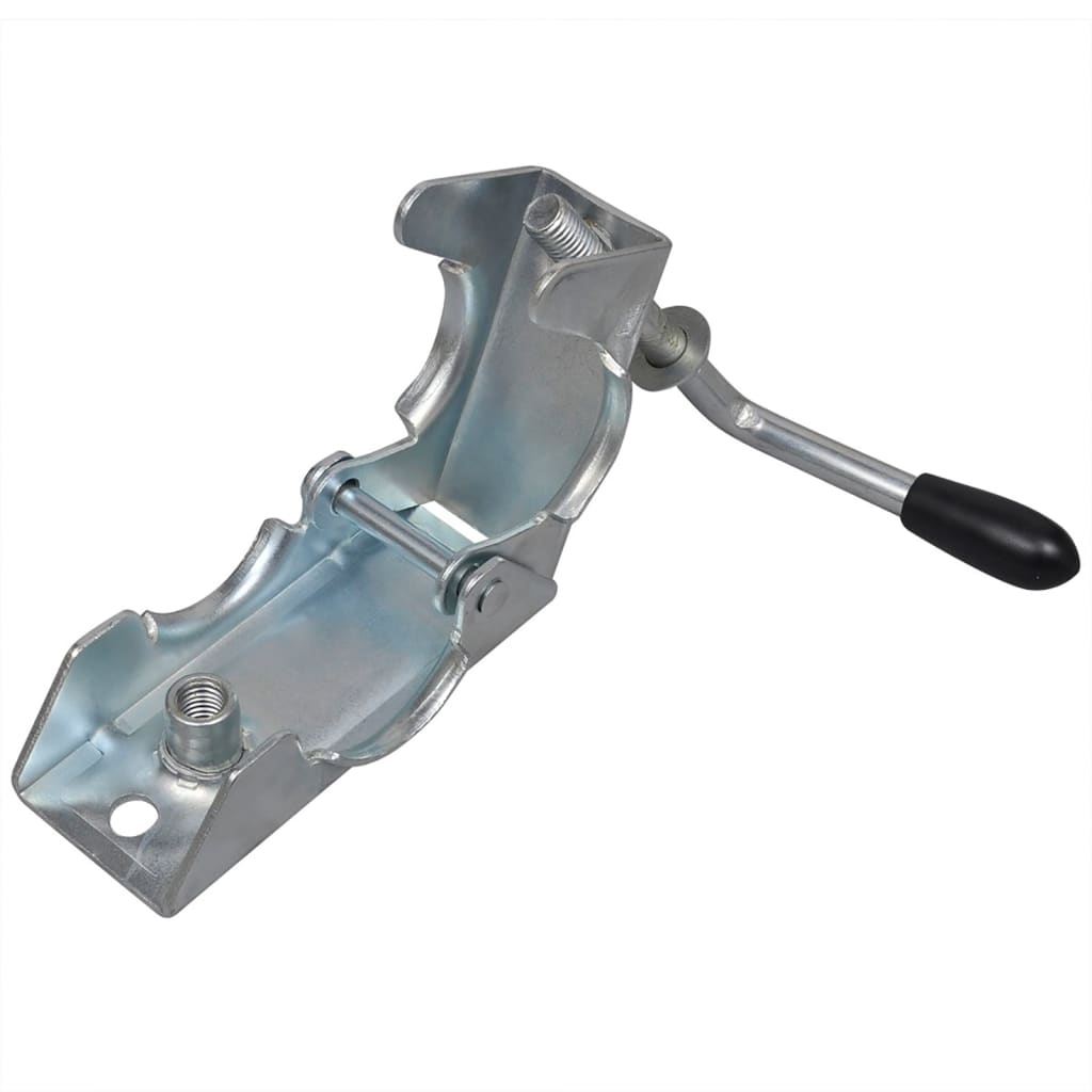 vidaXL Stützrad 48 mm mit 2 Stützrohren und 3 Klemmen - Image 5