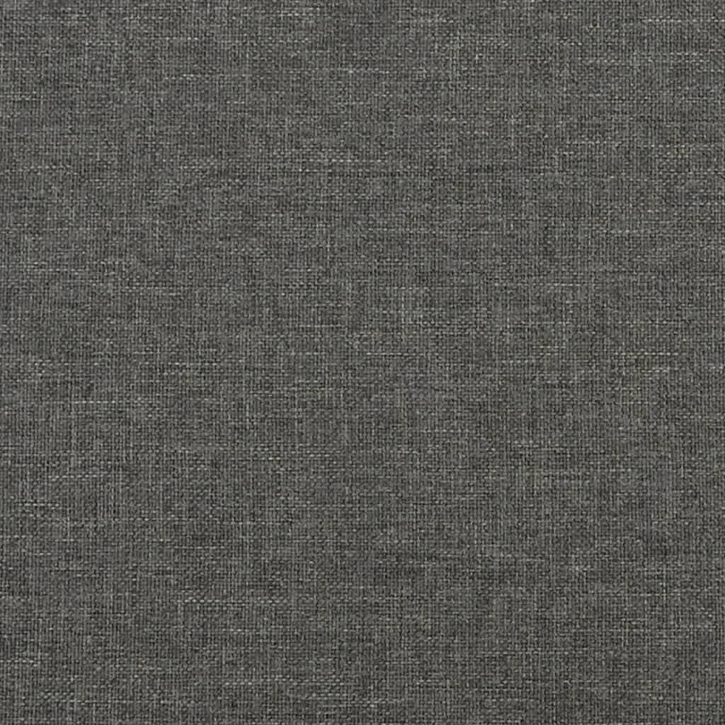 vidaXL Colchón de muelles ensacados tela gris oscuro 90x190x20 cm - Image 6
