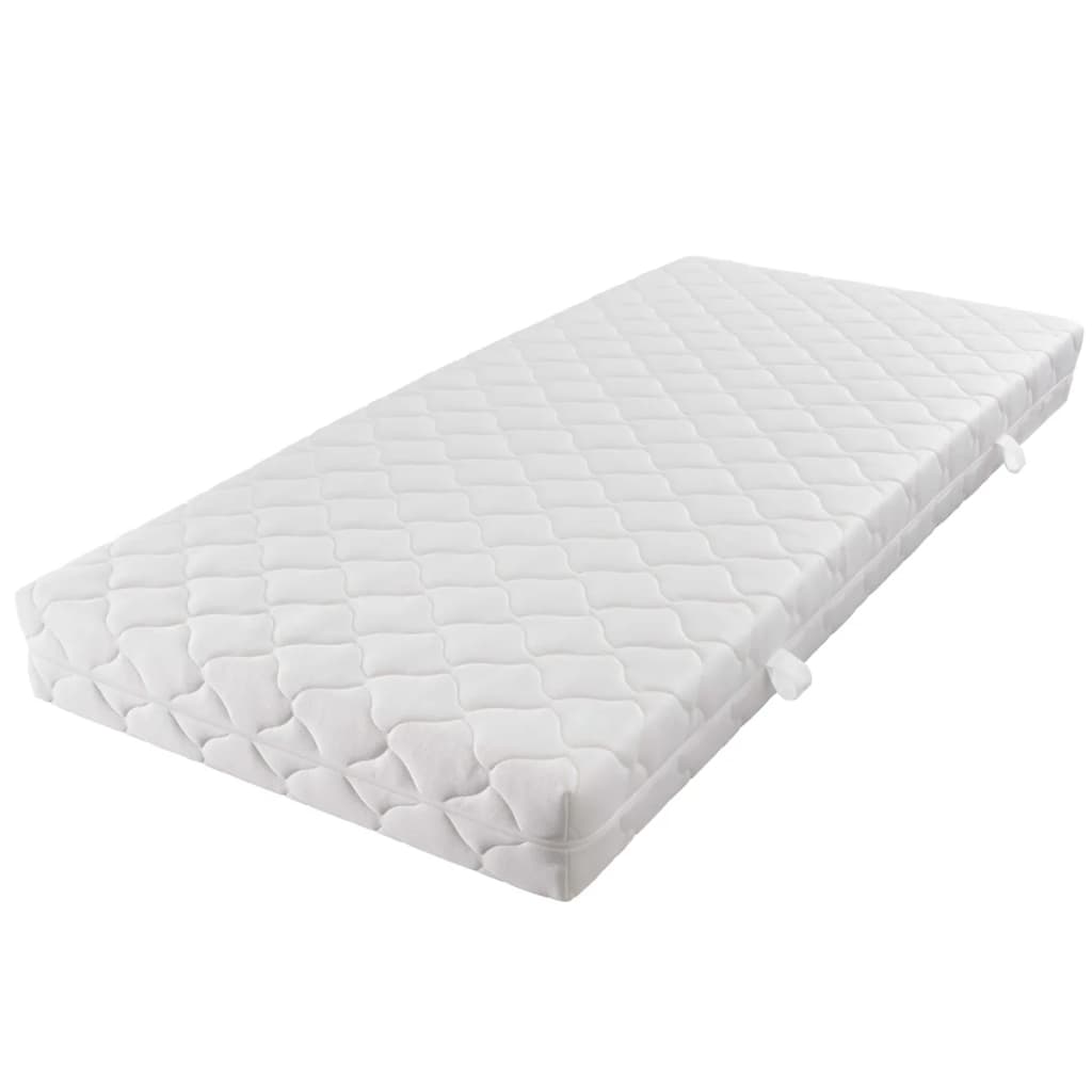 vidaXL Colchón con funda lavable 200x80x17 cm H3