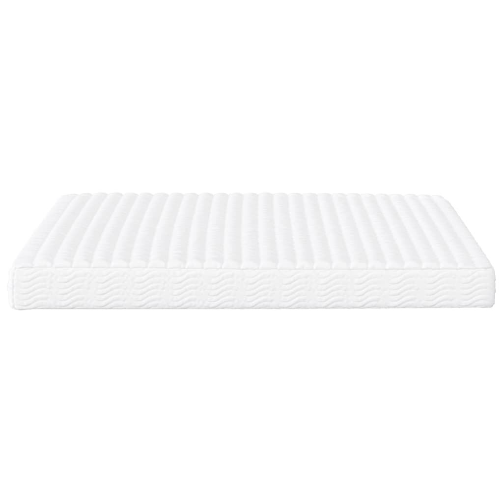 vidaXL Colchón de espuma dureza 2 3 blanco 200x200 cm - Image 4