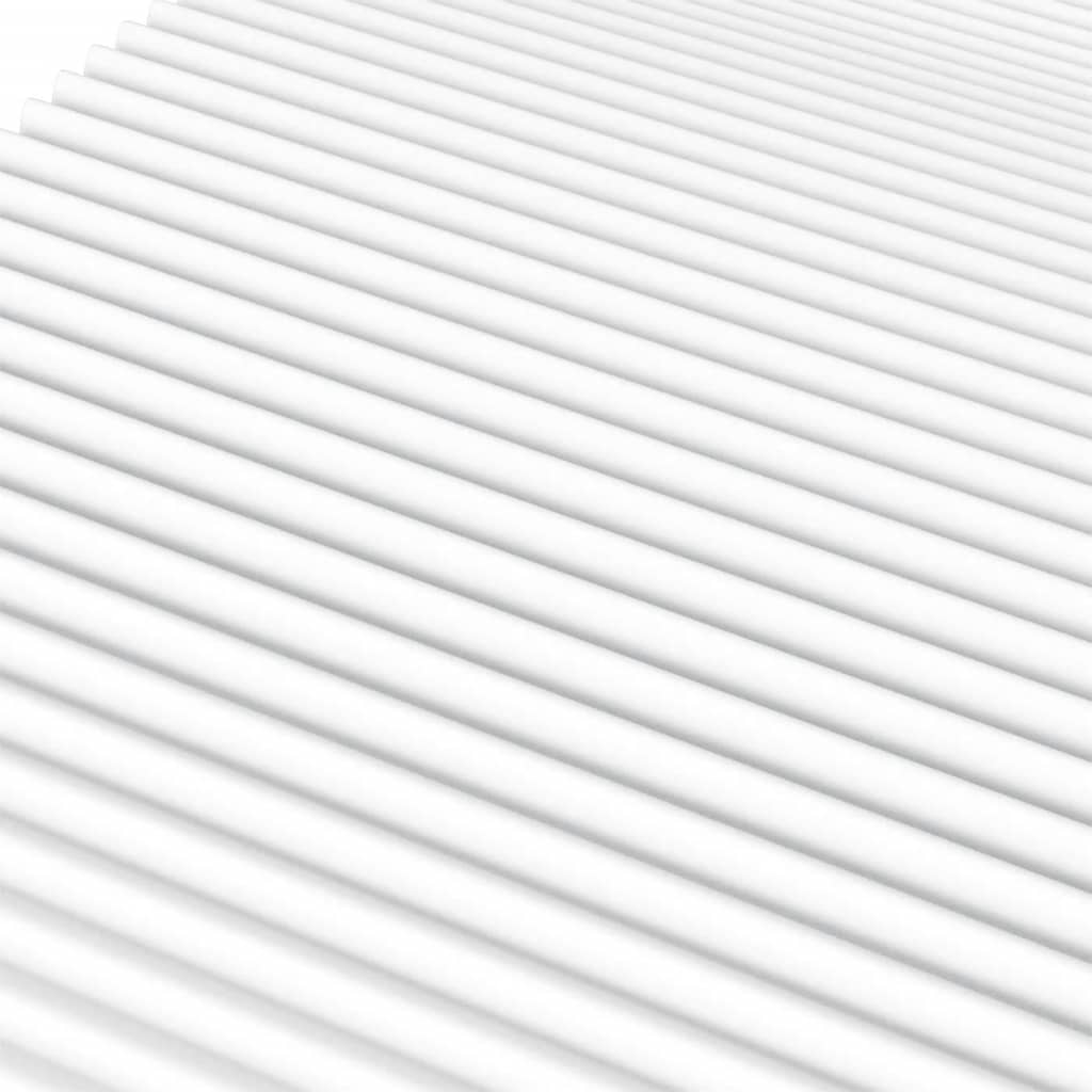 vidaXL Colchón de espuma dureza 2 3 blanco 200x200 cm - Image 6