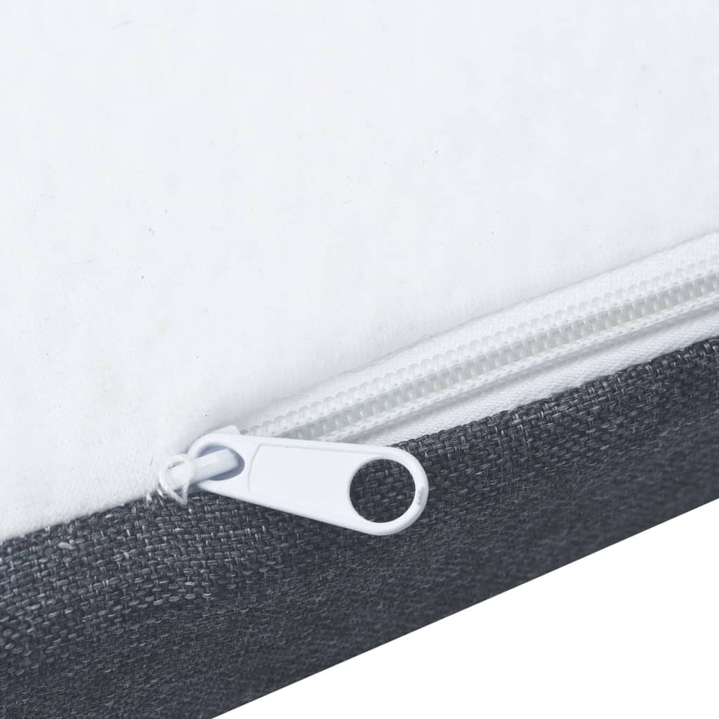 vidaXL Sobrecolchón para cama box spring 200x140x5 cm suavidad media - Image 4