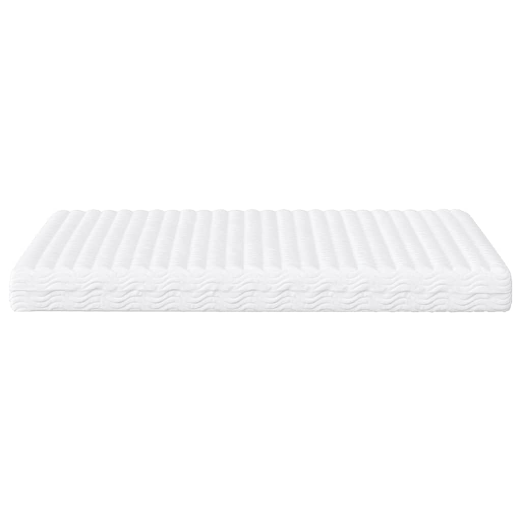 vidaXL Colchón de espuma dureza H2 H3 blanco 160x210 cm - Image 4