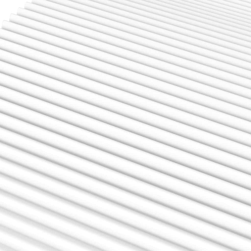 vidaXL Colchón de espuma dureza H2 H3 blanco 90x210 cm - Image 5