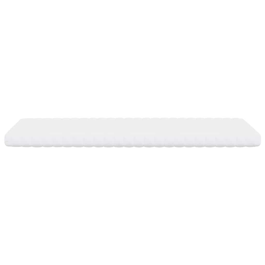 vidaXL Colchón de espuma de 7 zonas dureza 20 ILD blanco 100x220 cm - Image 4