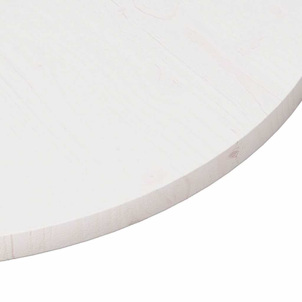 vidaXL Superficie de mesa madera maciza de pino blanco Ø90x2,5 cm - Image 5