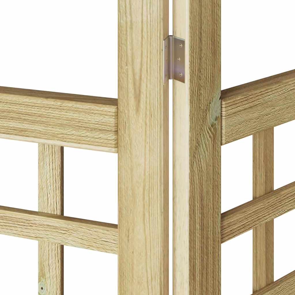 vidaXL Pantalla de privacidad exterior Manual Marrón 120 x 180 cm - Image 6