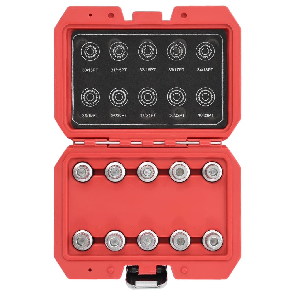 vidaXL 10-tlg. Radmuttern-Set Felgenschloss für BMW - Image 3