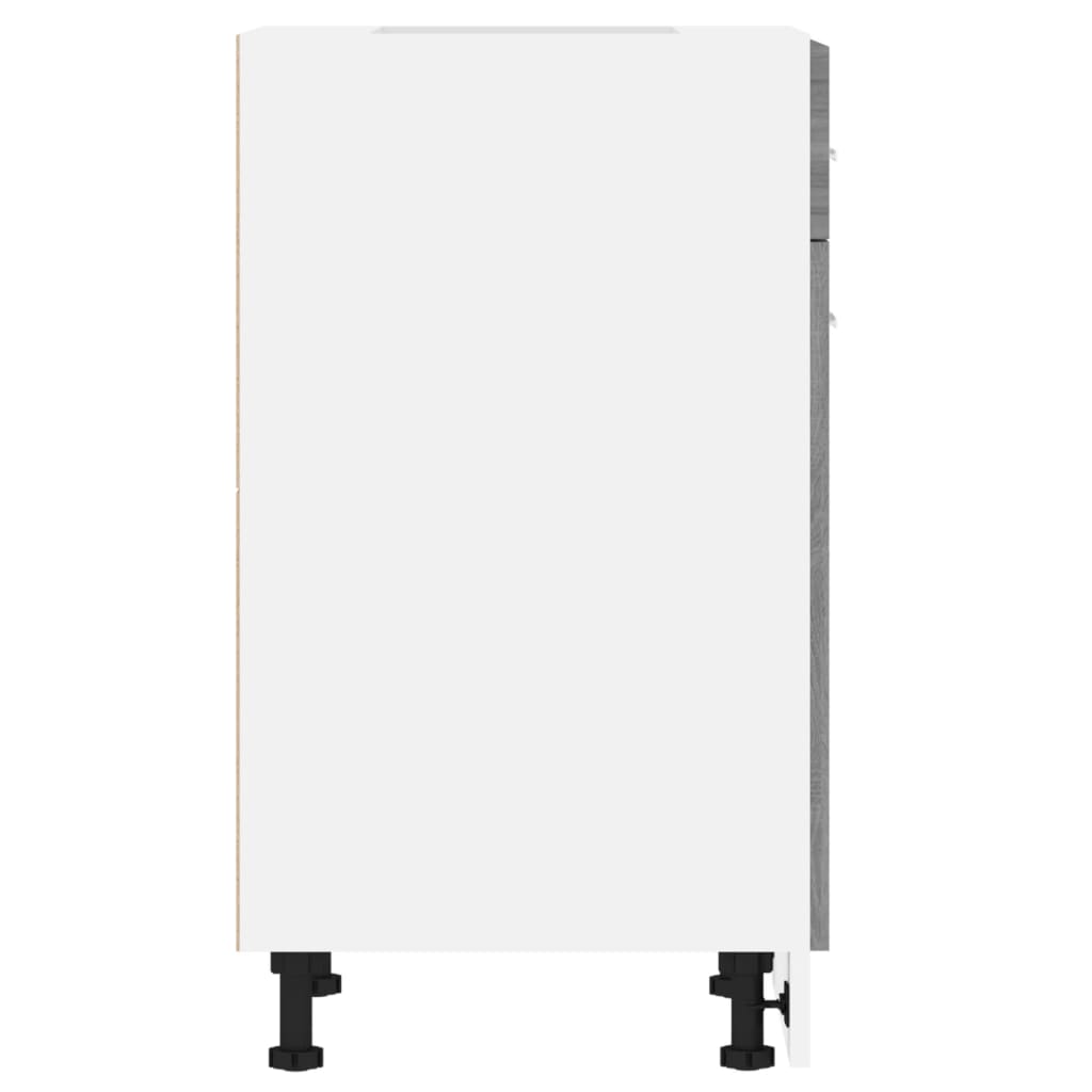 vidaXL Unterschrank mit Schublade Lyon Grau Sonoma 50x46x81,5 cm - Image 6