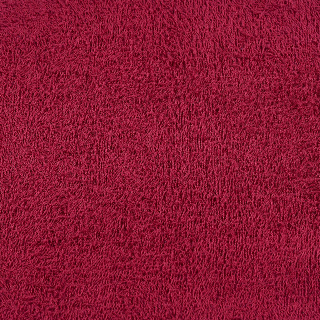 vidaXL Waschhandtücher 10 Stück FROGN Bordeaux 30x30 cm 100% Baumwolle - Image 5