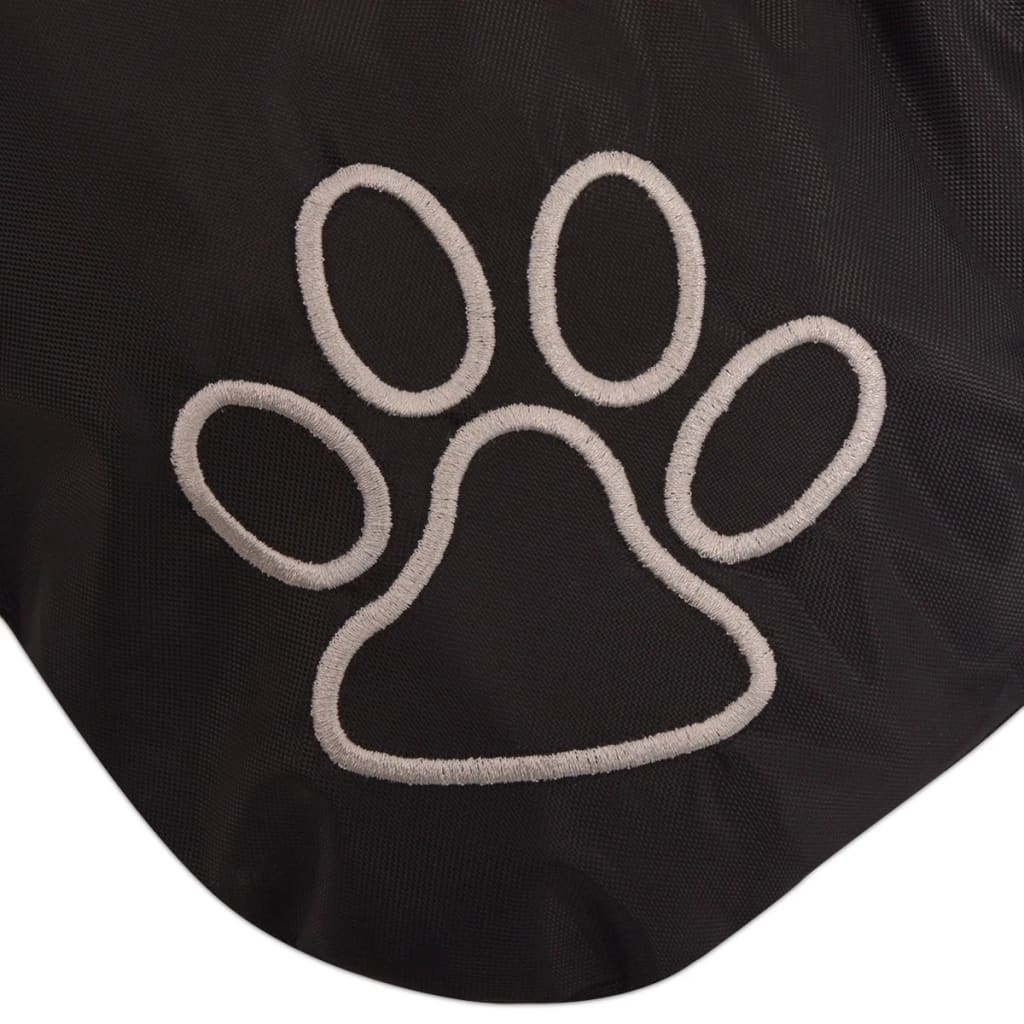 vidaXL Hundebett Größe L Schwarz - Image 3