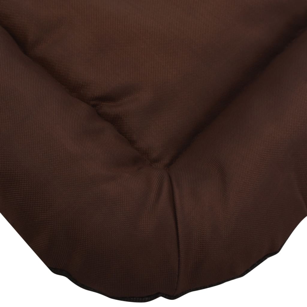 vidaXL Hundebett Größe L Braun - Image 3