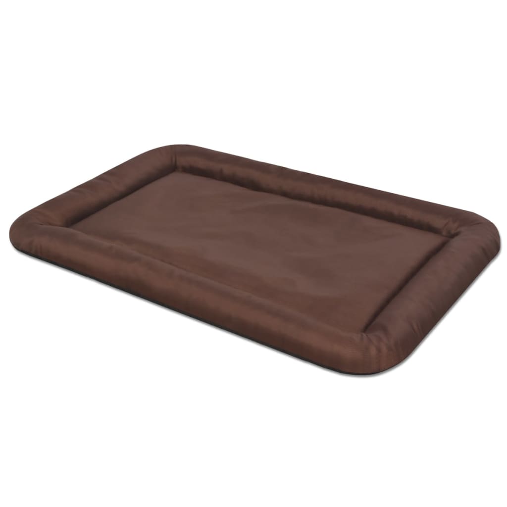 vidaXL Hundebett Größe L Braun