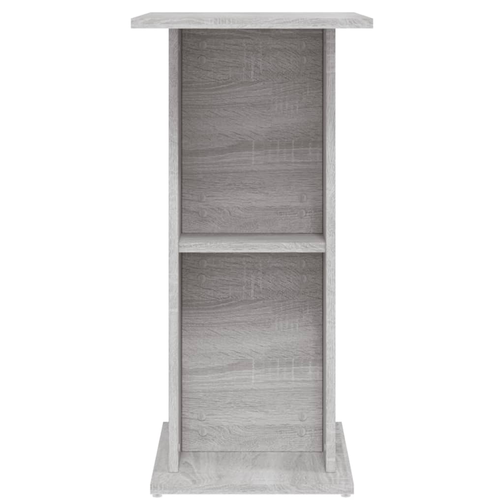 vidaXL Support d'aquarium sonoma gris 60,5x36x72,5cm bois d'ingénierie - Image 5