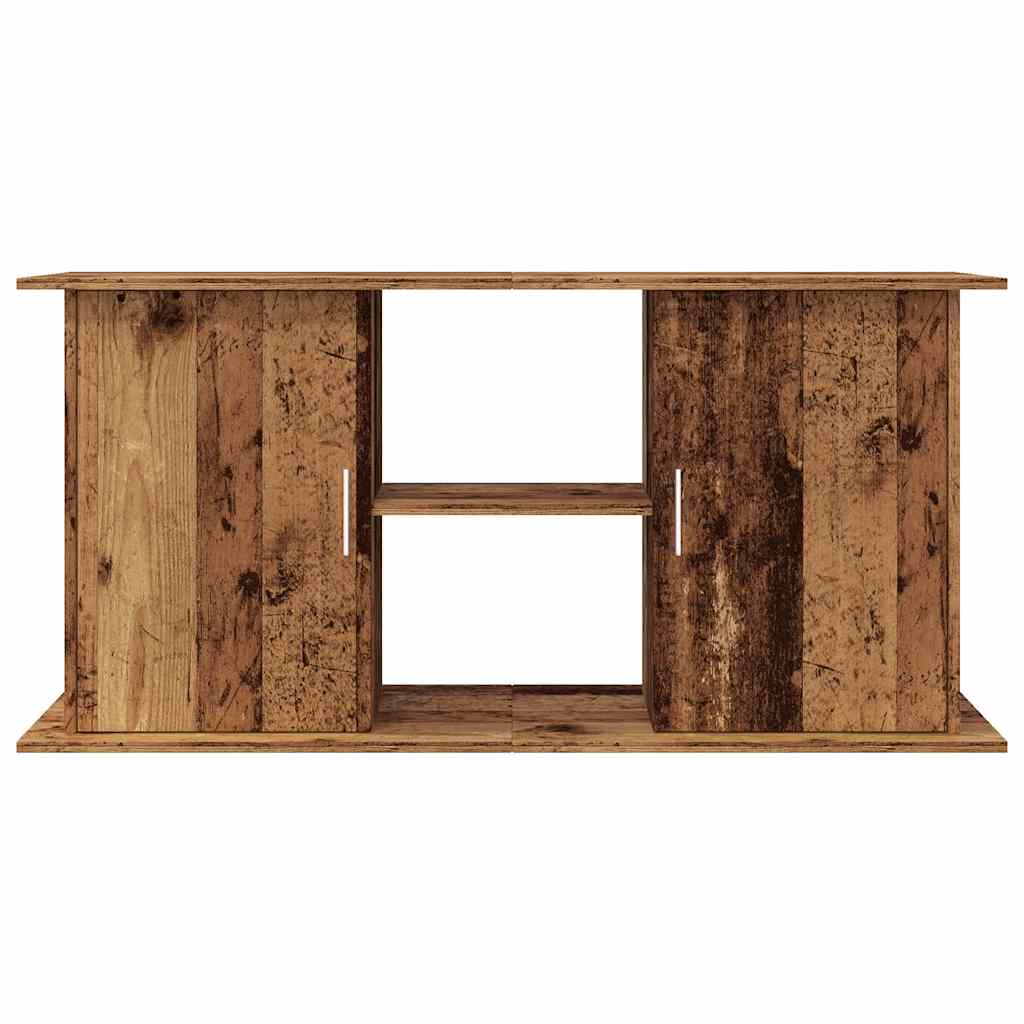 vidaXL Support pour aquarium vieux bois 121x41x58 cm bois d'ingénierie - Image 4