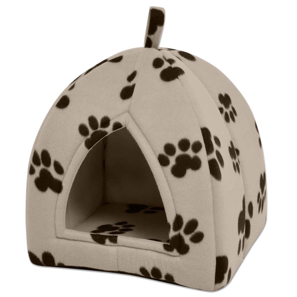 vidaXL Lit pour chats Taille L Beige