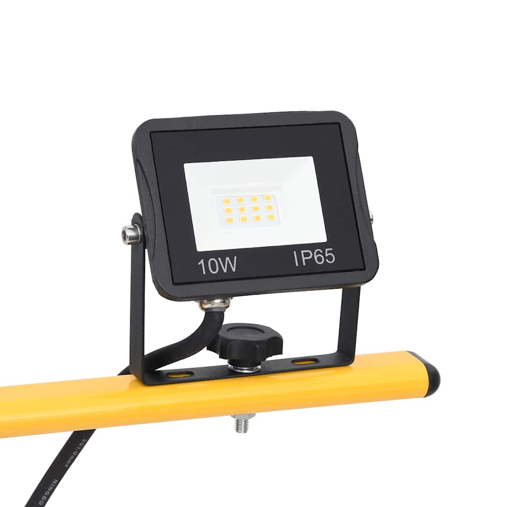 vidaXL Projecteur à LED avec trépied 2x10 W Blanc chaud - Image 4