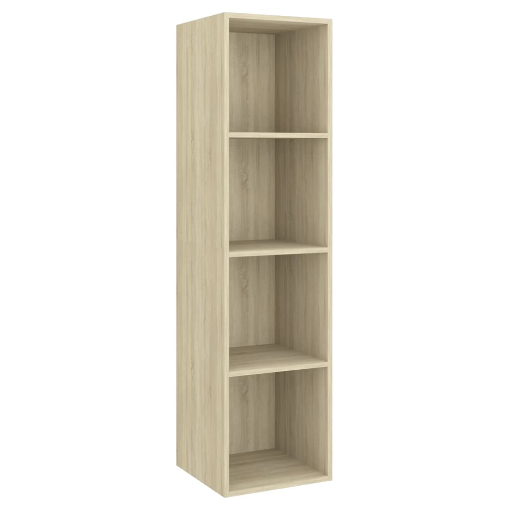 vidaXL Juego de muebles de salón 3 pzas madera ingeniería roble Sonoma - Image 6