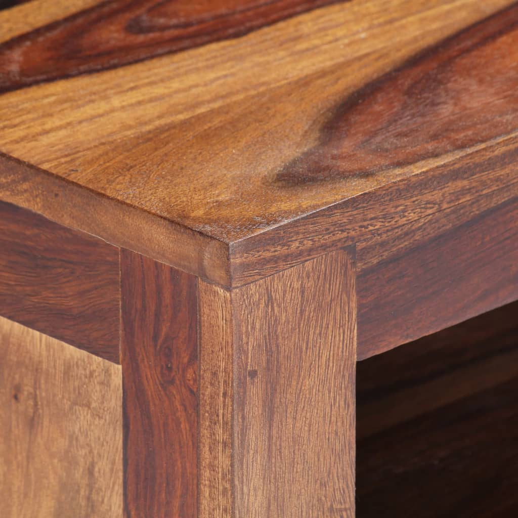 vidaXL Mueble de TV madera maciza de acacia 90x30x40 cm - Image 5