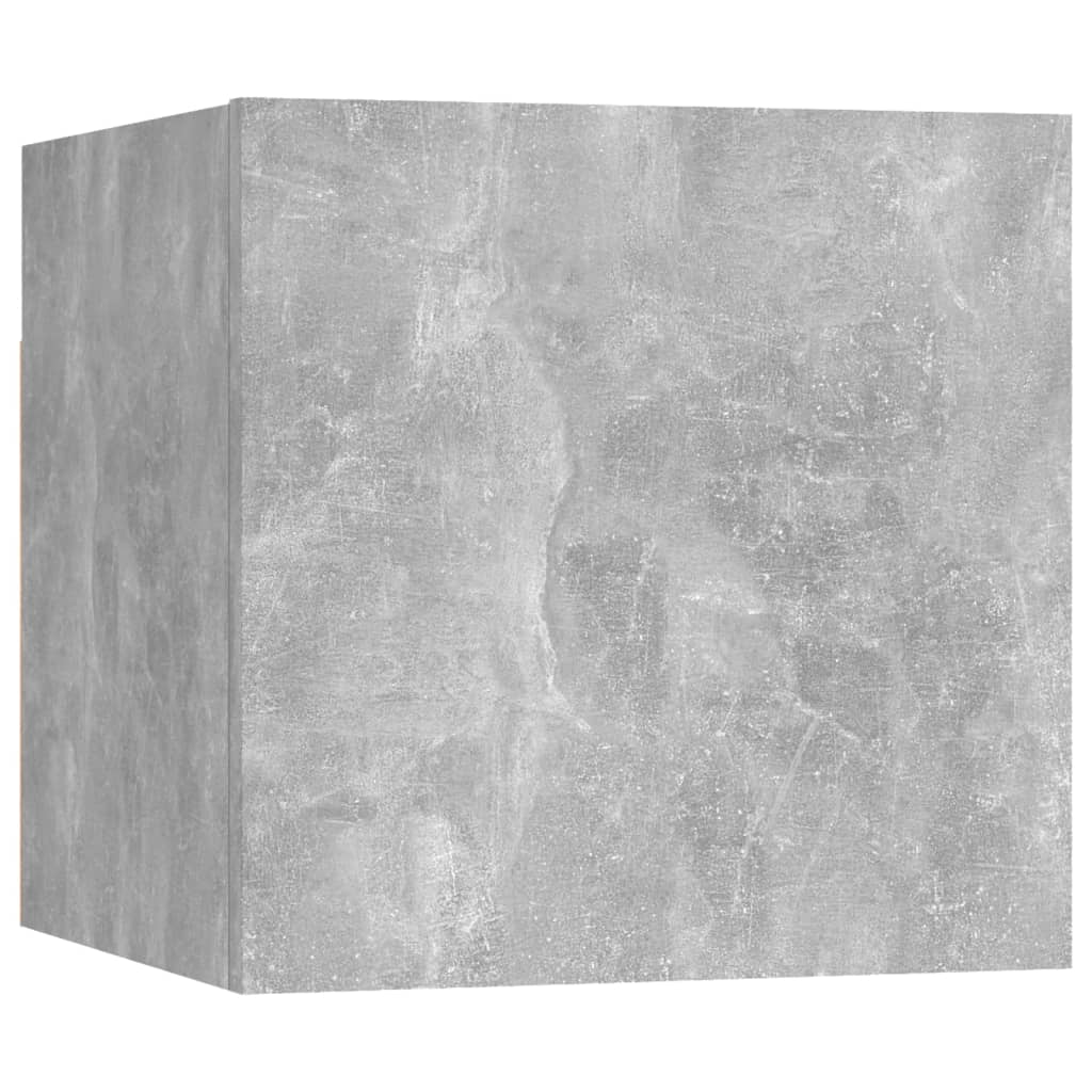 vidaXL Juego de muebles de salón 6 piezas gris hormigón - Image 5