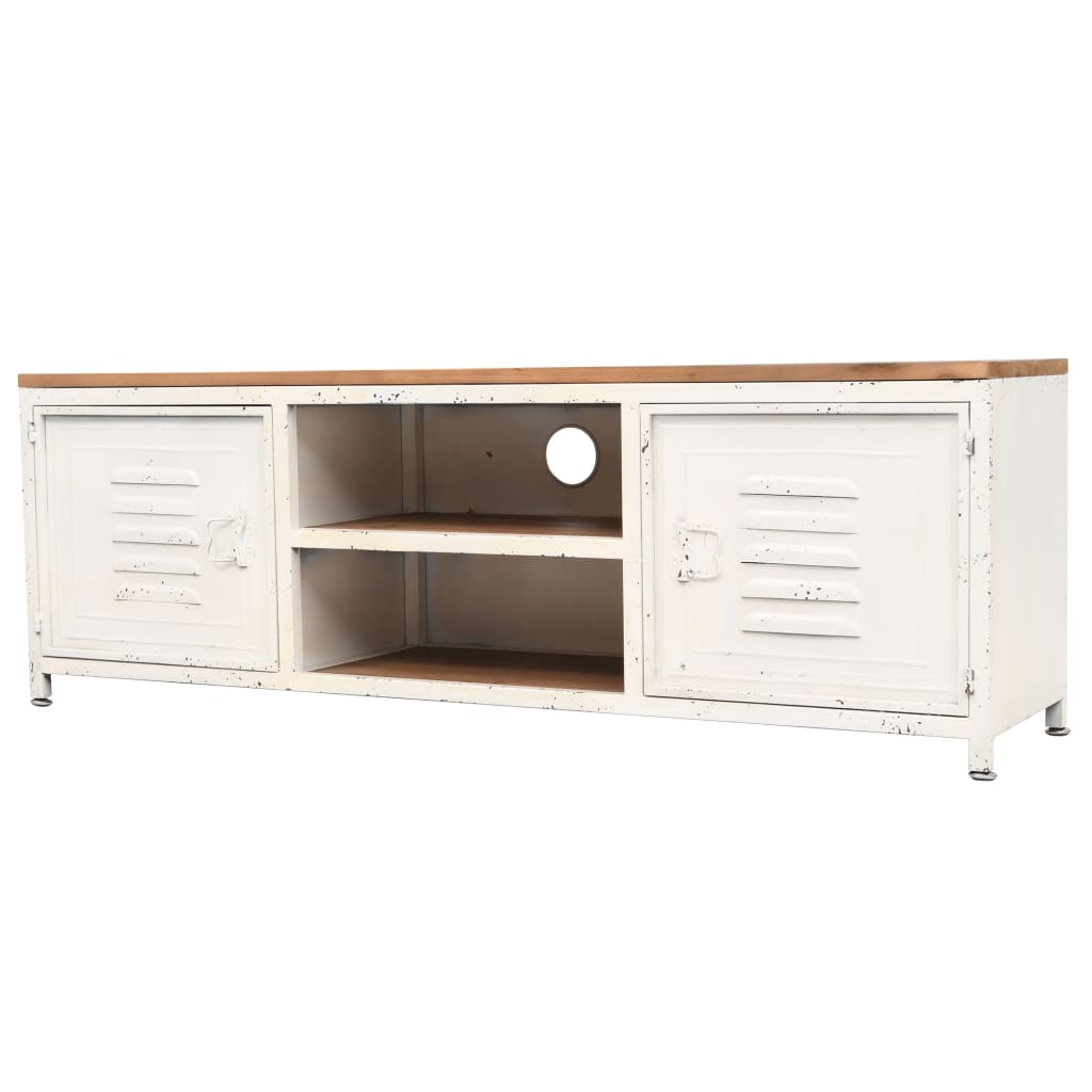 vidaXL Mueble para TV blanco 120x30x40 cm