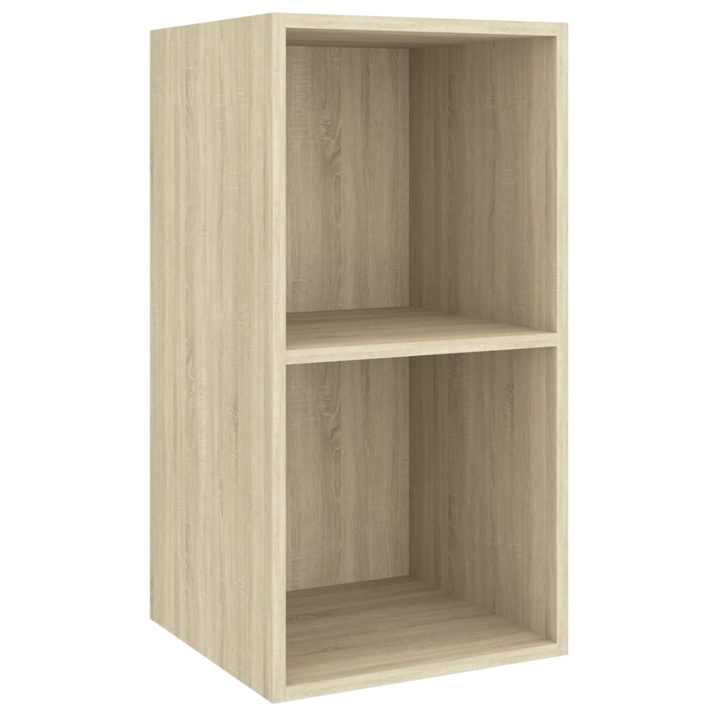 vidaXL Juego de muebles de salón 3 pzas madera ingeniería roble Sonoma - Image 4